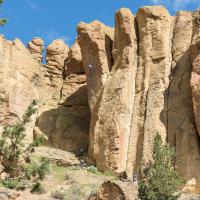 Vue depuis River Trail (Morning Glory Wall)