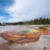 Upper Geyser Basin - Chromatic Pool