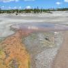 Norris Geyser Basin - Porcelain Basin - Pinwheel Geyser
