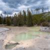 Norris Geyser Basin - Back Basin - Dishwater Spring