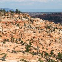 Vue depuis White Domes